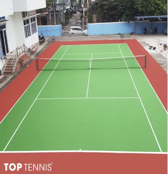 Thi công sân tennis chuẩn TPHCM